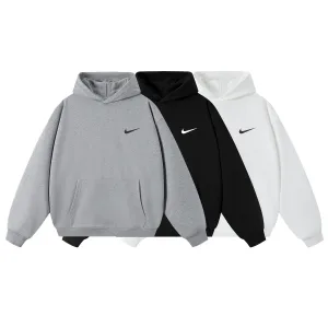 AAA Super Clone Nike Hoodie Black Cotton