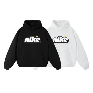 AAA Nike Hoodie Black Cotton
