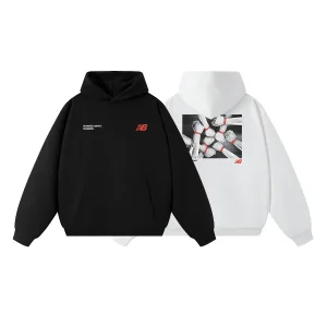 High Quality New Balance Hoodie Black