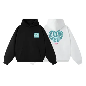 Luxury Adidas Hoodie Black