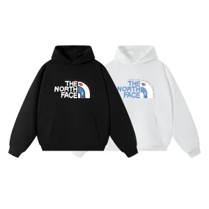 Super Clone Designer The North Face Hoodie Black Cotton