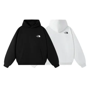Designer The North Face Hoodie Black Cotton Pure