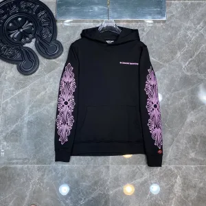 Super Clone AAA Chrome Hearts Hoodie Pink Adhesive Winter