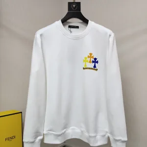 Luxury AAA Chrome Hearts Hoodie Red Cotton Pure