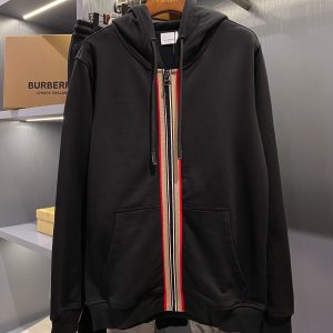 Luxury Burberry Cotton Jacket For Autumn