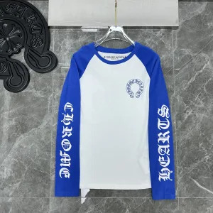 High Quality Chrome Hearts Long Sleeves Blue