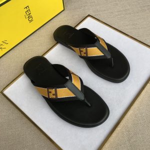 Aaa Luxury Fendi Rubber Slippers