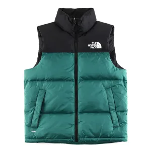 Super Clone The North Face Vest Red Wool Down Embroidery