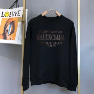Reps High Quality Balenciaga Hoodie Ash Cotton Pure Exquisite Tailoring