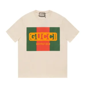 High Quality Gucci Short-Sleeved T-Shirt Black Cotton Pure Spring Summer