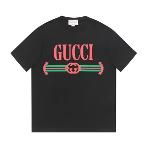 AAA Reps Gucci Short-Sleeved T-Shirt Black