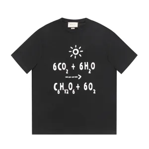 Designer High Quality Gucci Short-Sleeved T-Shirt Black