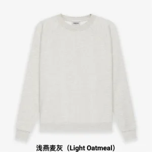 Designer Fear Of God Hoodies Red Cotton Polyester Fleece Ribbed Fabric Autumn Winter