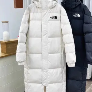 Super Clone The North Face Down Jacket Red Duck Zippered Pocket