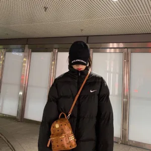 Luxury Super Clone Nike Cotton-Padded Coat Ash Cotton Down
