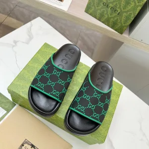 Super Clone AAA Gucci Slippers Cream Summer