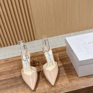 Luxury Super Clone Jimmy Choo Sandals Red