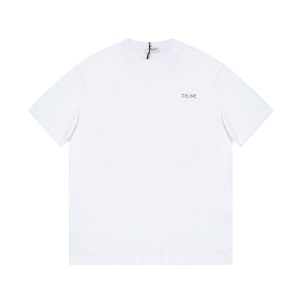 Luxury Celine Cotton Short-Sleeved T-Shirt