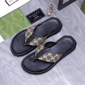 High Quality Designer Gucci Breathable Fabric Slippers