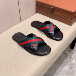 High Quality Gucci Cowhide Slippers