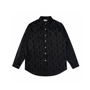 AAA Luxury Saint Laurent Shirt Red Sophistication