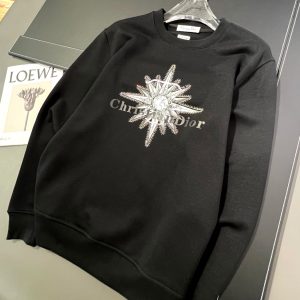 Luxury Dior Fleece Hoodies For Autumn