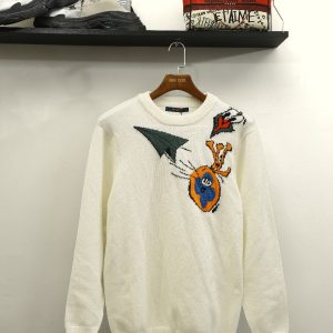 Designer Luxury Louis Vuitton Abs Sweater
