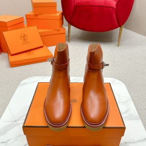 Aaa Hermès Cowhide Boots For Fall