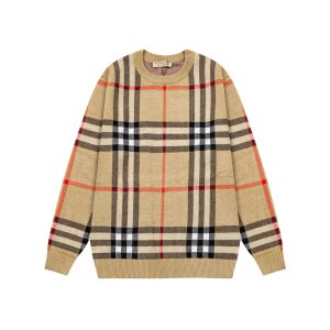 Luxury High Quality Burberry Cashmere Sweater For Fall