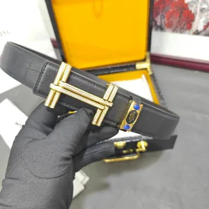 Super Clone Hermes Belt Deerskin Autumn