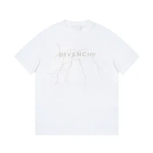 High Quality Givenchy Short-Sleeved T-Shirt Black Cotton Relaxed Fit