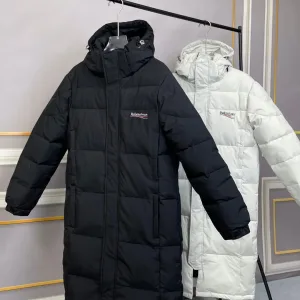 Luxury High Quality Balenciaga Jeans Red Down Fleece Simple And Elegant Sophistication Winter