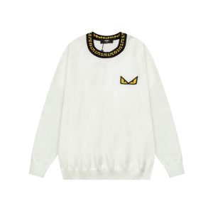 High Quality Designer Fendi Cashmere Sweater For Autumn