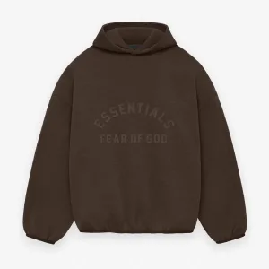 AAA Fear Of God Hoodies Red Cotton Polyester Nylon Spandex Fleece Woven Fabric Ribbed Autumn Winter Hidden Pocket
