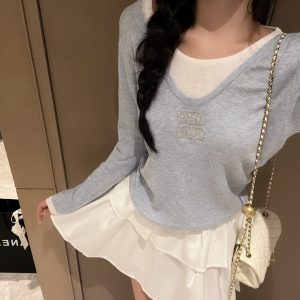 1:1 Luxury Miu Miu Base Layer Shirt