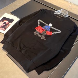 Luxury High Quality Prada Fleece Hoodies For Autumn