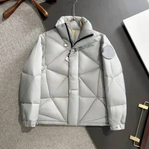 Reps AAA Monk Down Jacket Red Goose Duck Nylon Premium Quality Zippered Pocket