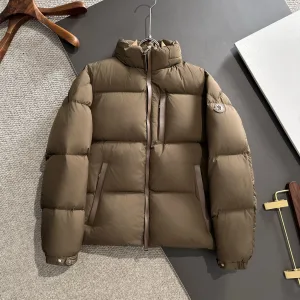 Reps Monk Down Jacket Red Goose Duck Nylon Premium Quality Zippered Pocket