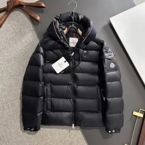 Super Clone AAA Monk Down Jacket Red Goose Duck Nylon Premium Quality Zippered Pocket