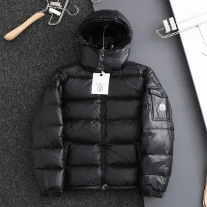 Reps Monk Outerwear Black Goose Down Nylon