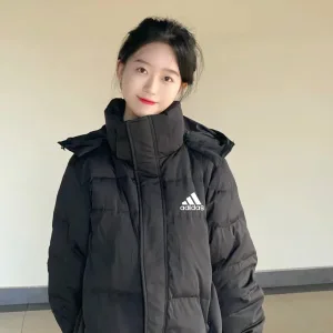 High Quality Reps Adidas Outerwear Black Duck Down Simple And Versatile Winter