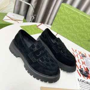 High Quality Gucci Cowhide Loafers