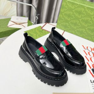 Luxury High Quality Gucci Leather Loafers