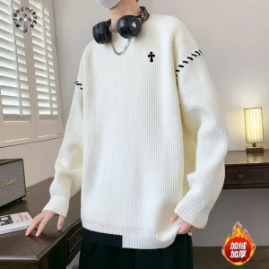 Luxury Chrome Hearts Sweater Red Fleece