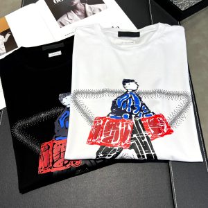 High Quality Prada Cotton Long Sleeves For Autumn
