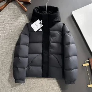 Reps Monk Down Jacket Red Goose Duck Nylon Zippered Pocket