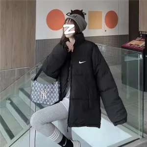 Reps High Quality Nike Outerwear Black Cotton Down
