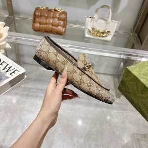 High Quality Gucci Canvas Loafers