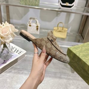 High Quality Gucci Canvas Loafers