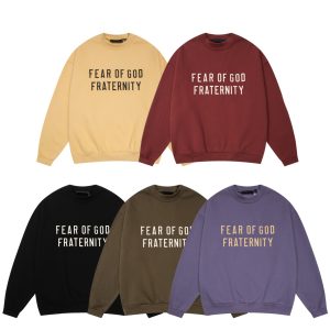 Luxury Designer Fear Of God Amber Hoodies
